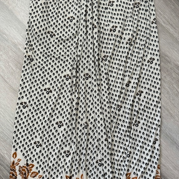 Free People Women’s neutral Rayon Pull on Maxi Skirt Size Small Summer - Picture 13 of 15